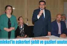 Şehit ve gazi yakınlarını unutmadılar